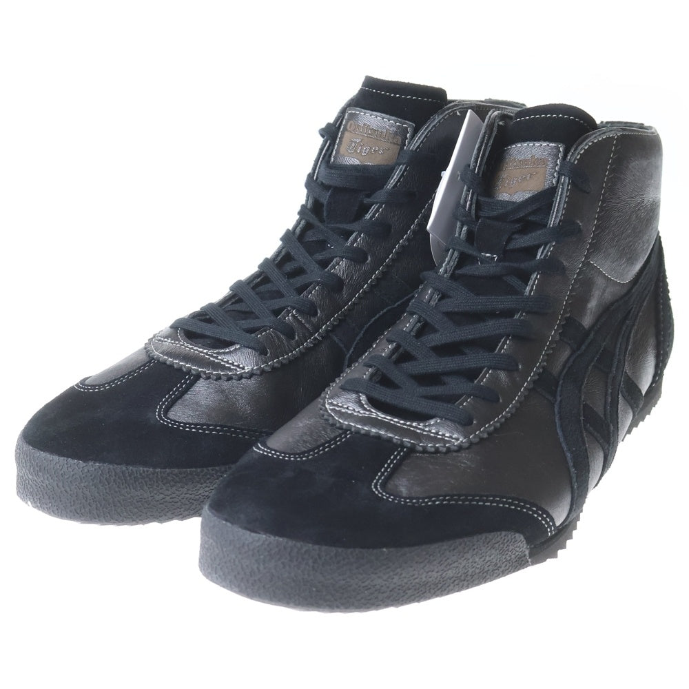 Onitsuka Tiger(オニツカタイガー) MEXICO MID RUNNER DELUXE メキシコ ミッドランナー デラックス ミッドカットスニーカー ブラック 1181A609