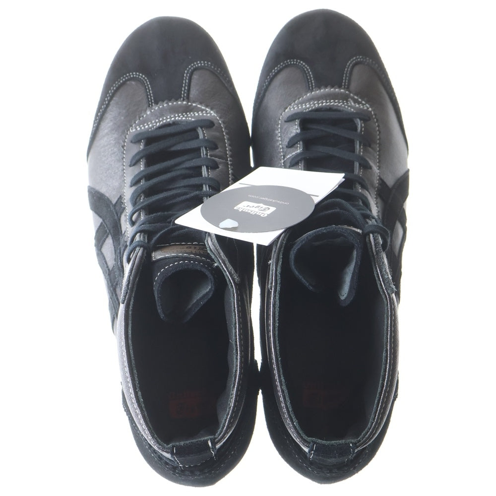 Onitsuka Tiger(オニツカタイガー) MEXICO MID RUNNER DELUXE メキシコ ミッドランナー デラックス ミッドカットスニーカー ブラック 1181A609