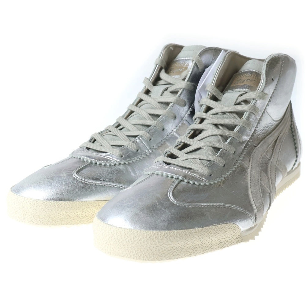 Onitsuka Tiger(オニツカタイガー) MEXICO MID RUNNER DELUXE メキシコミッドランナー デラックス ミッドカットスニーカー シルバー 1181A608