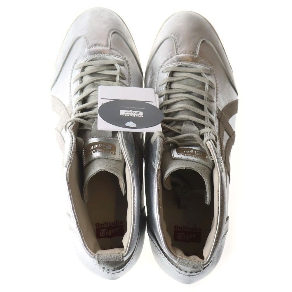Onitsuka Tiger(オニツカタイガー) MEXICO MID RUNNER DELUXE メキシコミッドランナー デラックス ミッドカットスニーカー シルバー 1181A608
