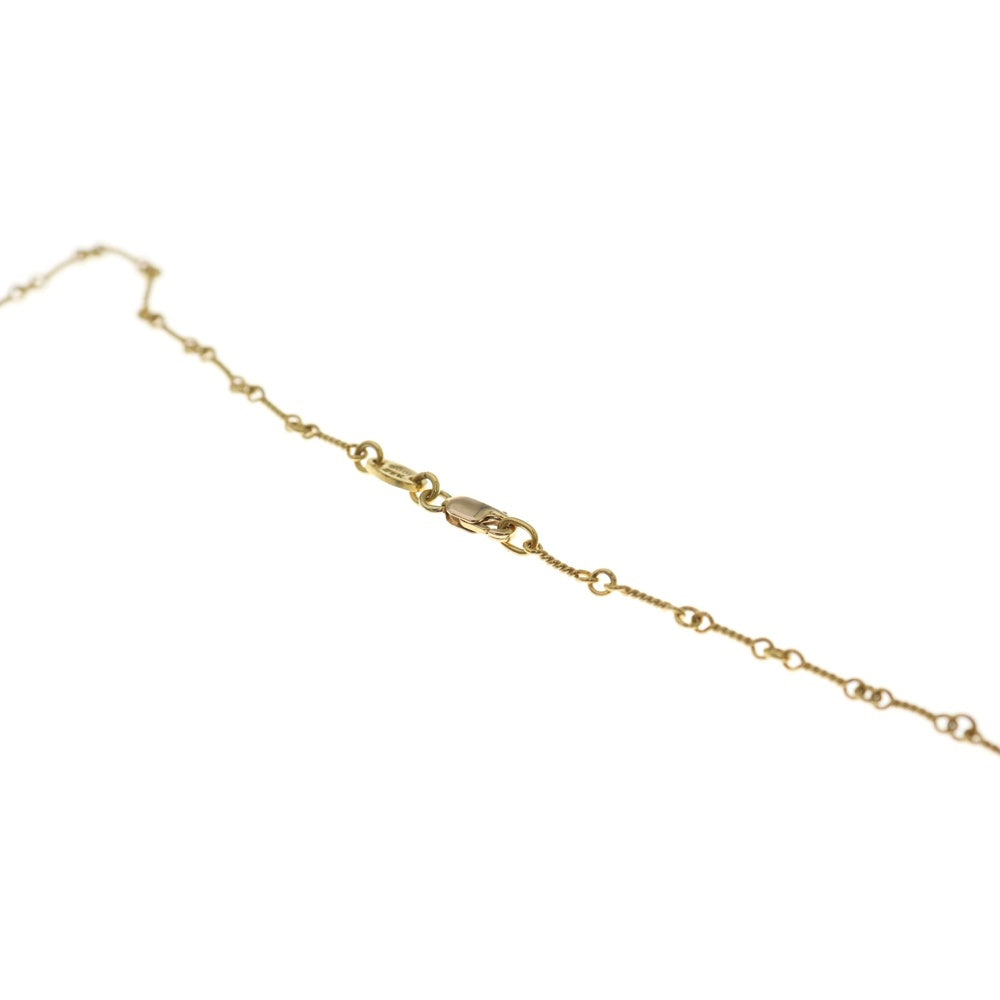 CHROME HEARTS(クロムハーツ) 22K NECKCHAIN T18 ツイストチェーンネックレス 18inch ゴールドBCA014