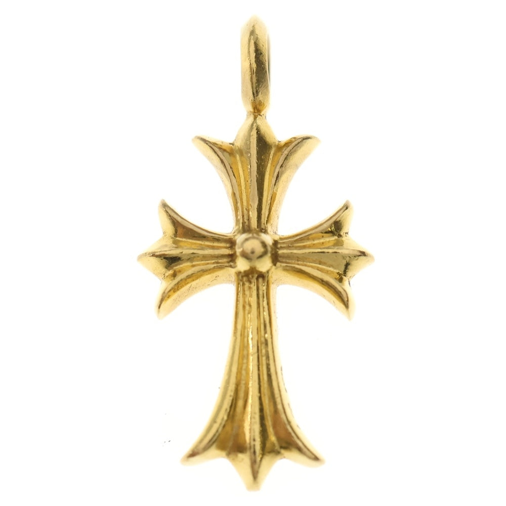 CHROME HEARTS(クロムハーツ) 22K TNY CRSF P/DIA タイニーファットクロス PAVEダイヤ ペンダントトップ ゴールドBCA033