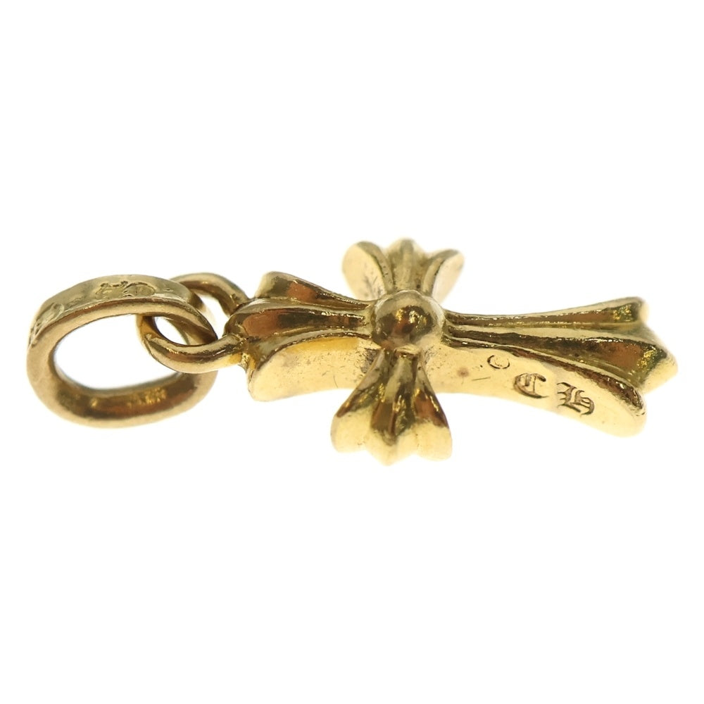 CHROME HEARTS(クロムハーツ) 22K CRS BBYFAT ベイビーファットクロス ペンダントトップ ゴールドBCA037