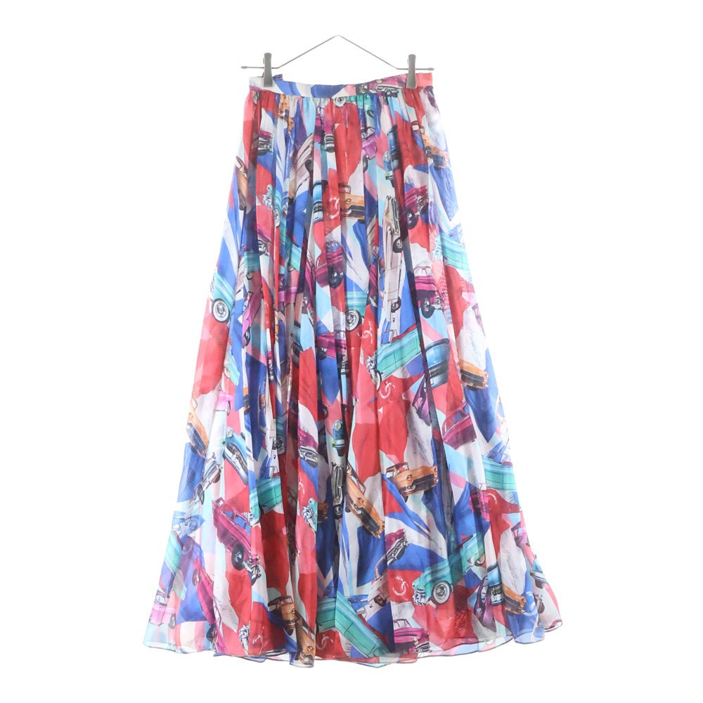 CHANEL(シャネル) 総柄 シルクスカート マルチ P55640V41843 レディース