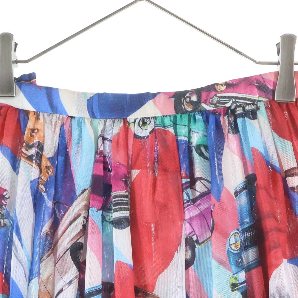 CHANEL(シャネル) 総柄 シルクスカート マルチ P55640V41843 レディース