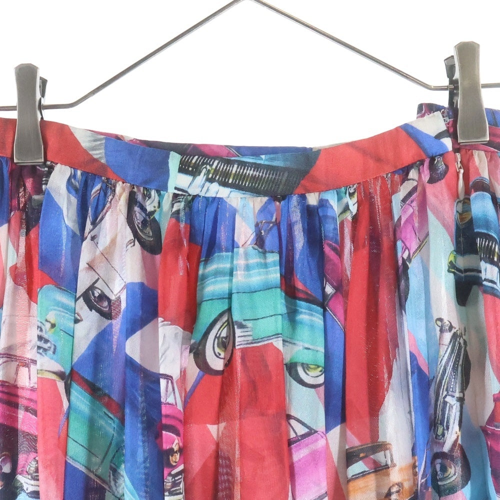 CHANEL(シャネル) 総柄 シルクスカート マルチ P55640V41843 レディース