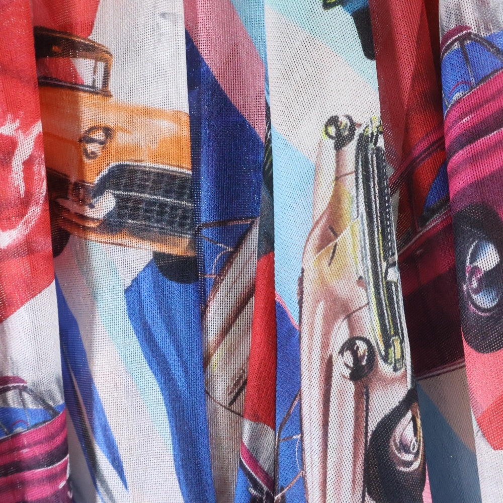 CHANEL(シャネル) 総柄 シルクスカート マルチ P55640V41843 レディース