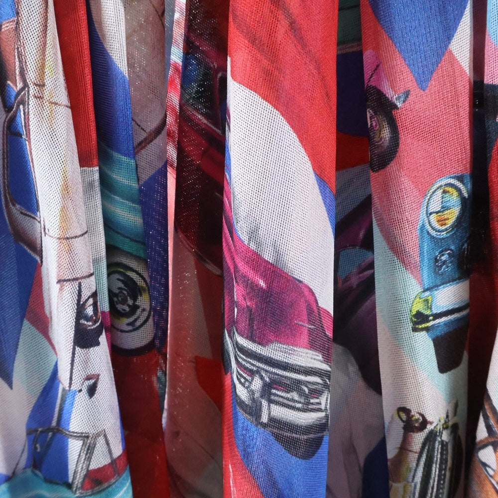 CHANEL(シャネル) 総柄 シルクスカート マルチ P55640V41843 レディース