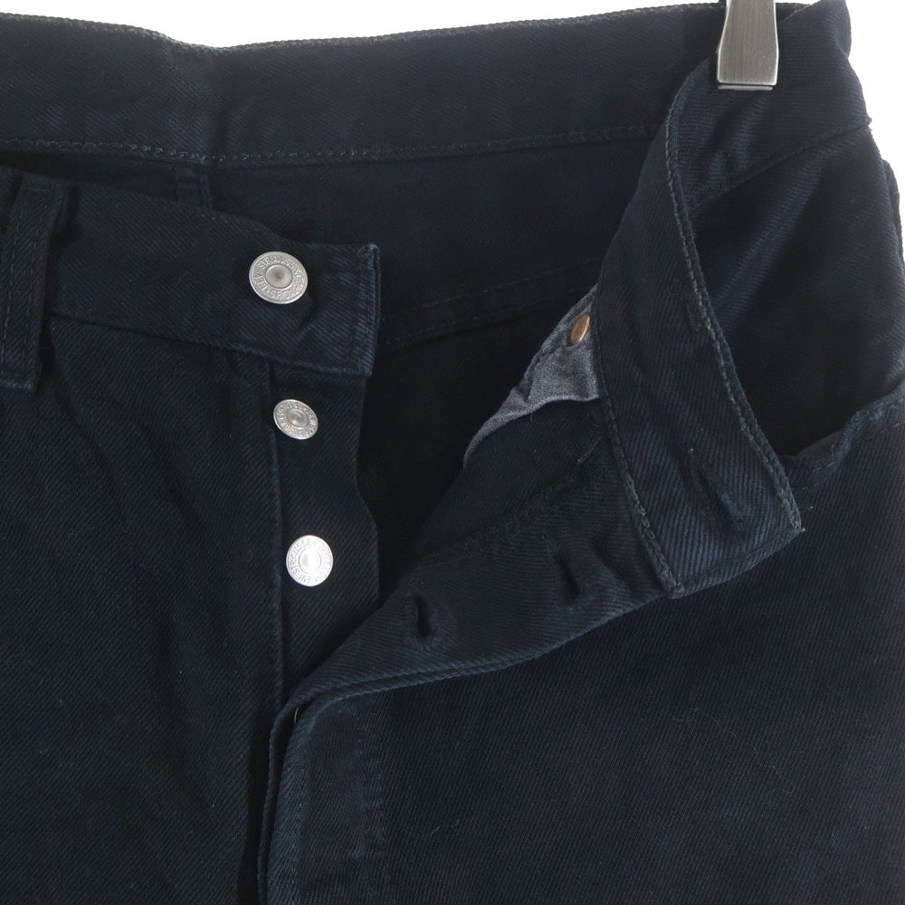 Levi's(リーバイス) 90S 501 ボタン裏247 後染め デニム パンツ ブラック 501ー0165