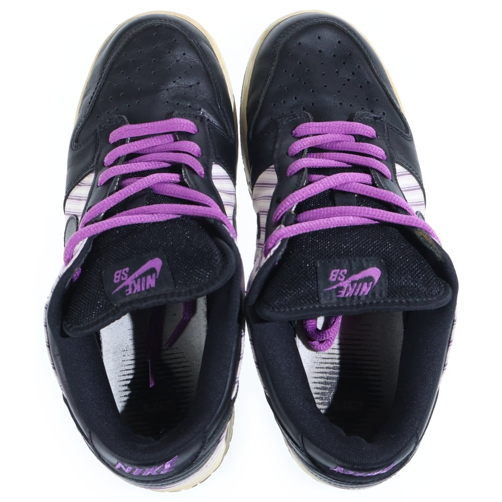 NIKE SB(ナイキエスビー) DUNK LOW AVENGER ダンクロー アベンジャー ブラック/パープル US10/28cm 304292-101
