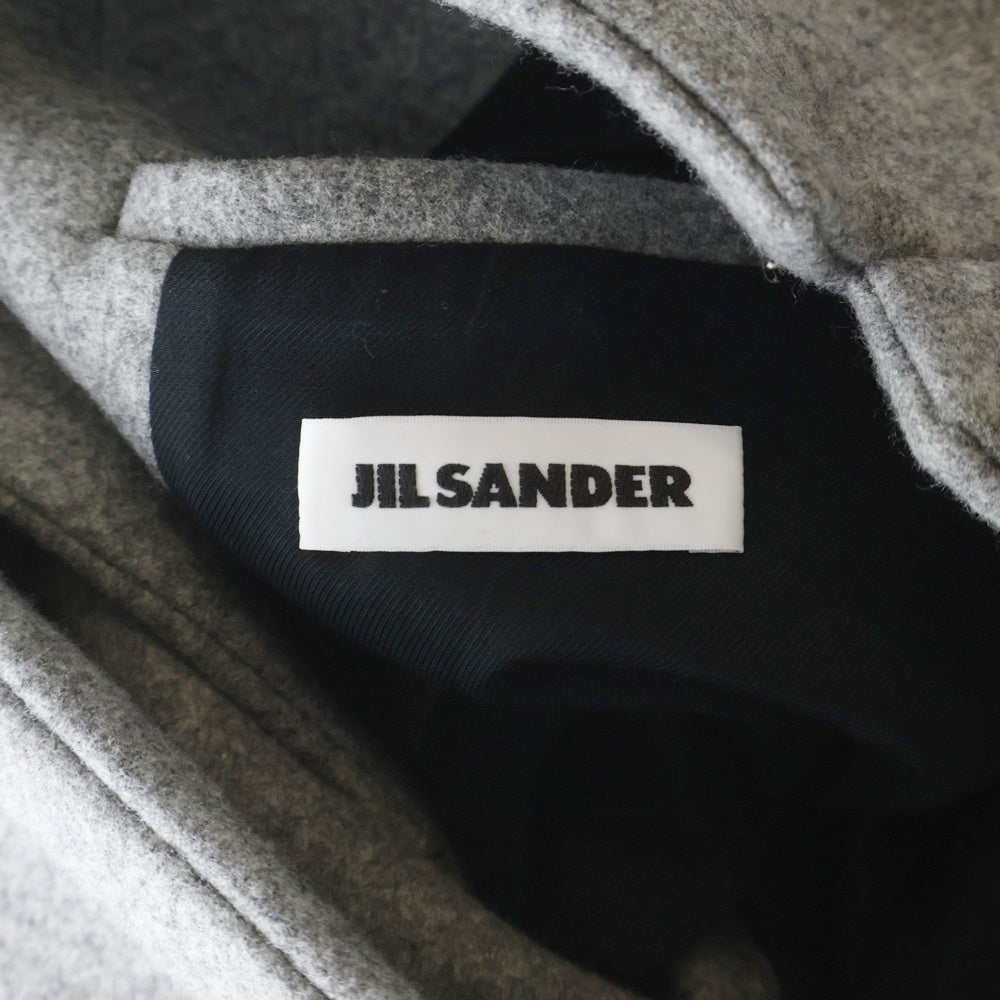 JIL SANDER(ジルサンダー) ウールチェスターコート ロングコート グレー JSUO120504