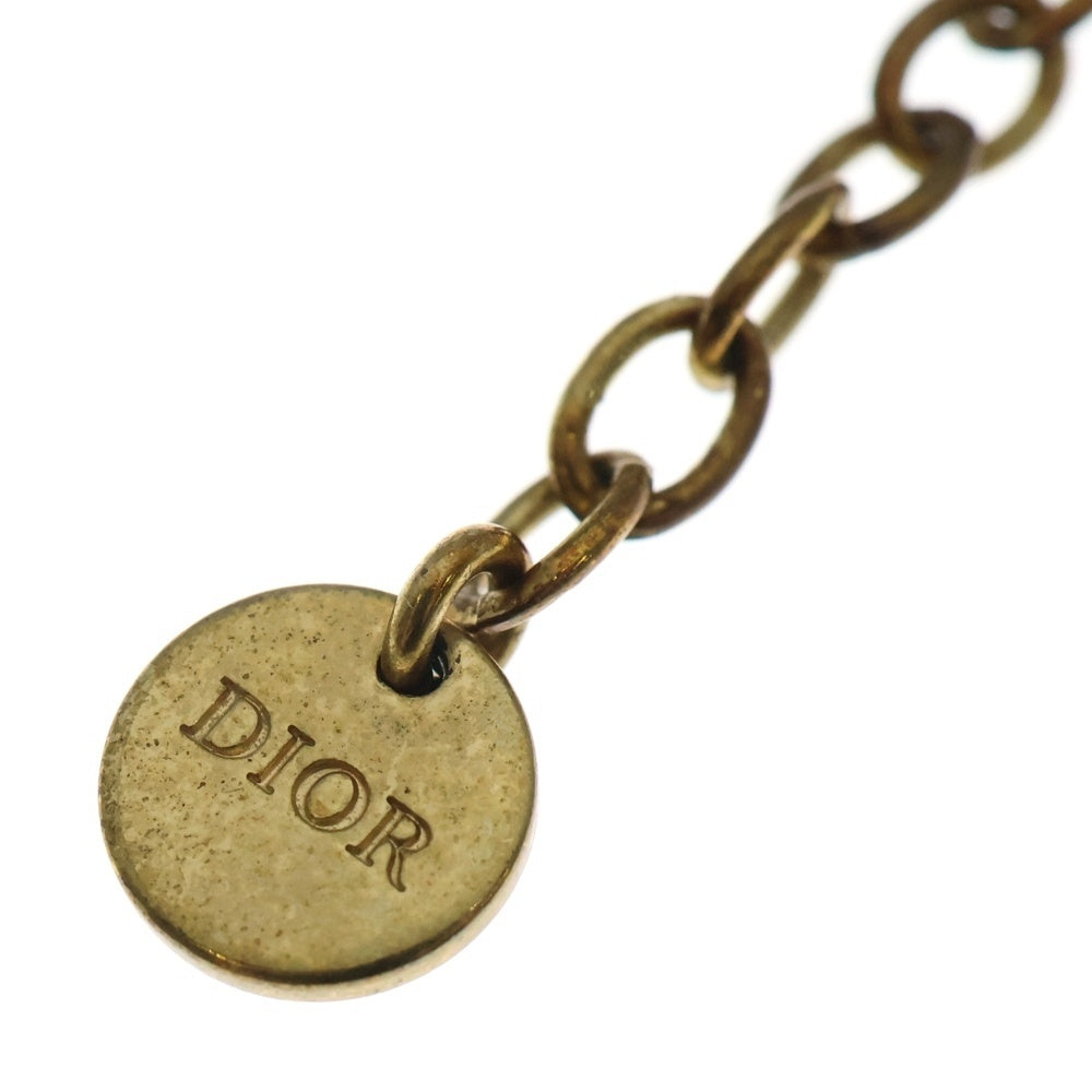 DIOR(ディオール) パールロゴ ブレスレット チェーンブレスレット