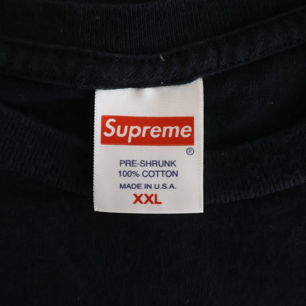 SUPREME(シュプリーム) 22SS Gummo Dot Tee ガンモ ドット クルーネック半袖Tシャツ カットソー ブラック