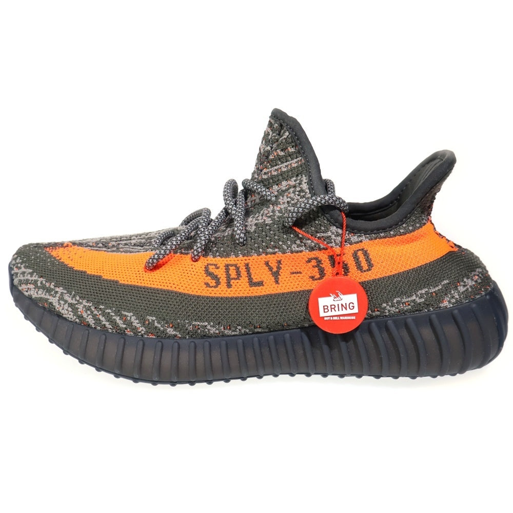 adidas(アディダス) ×YEEZY Boost 350V2 Carbon Beluga イージーブースト ローカットスニーカー シューズ ブラック HQ7045