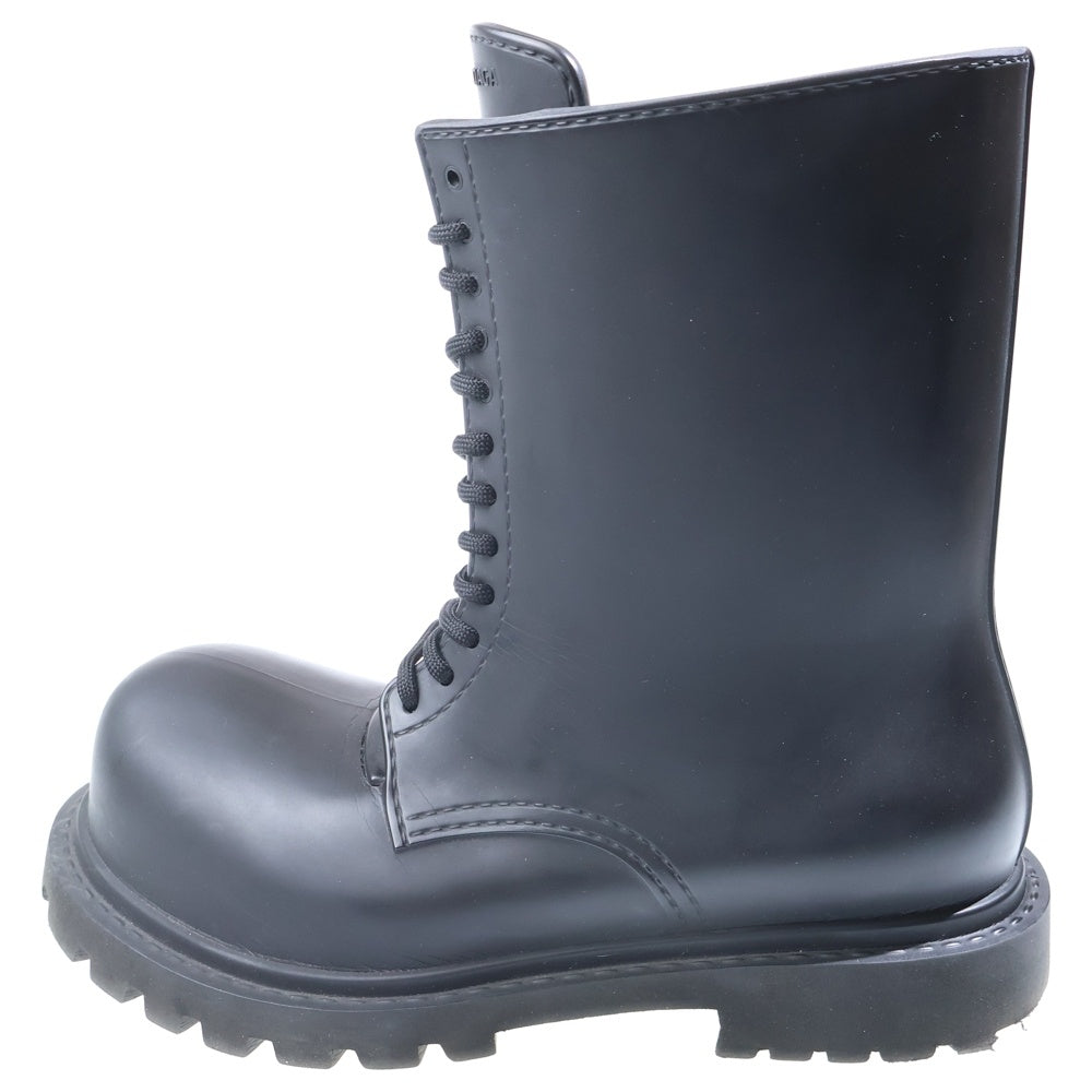 BALENCIAGA(バレンシアガ) STEROID BOOTS ステロイド レースアアップ ロングブーツ ブラック 717807