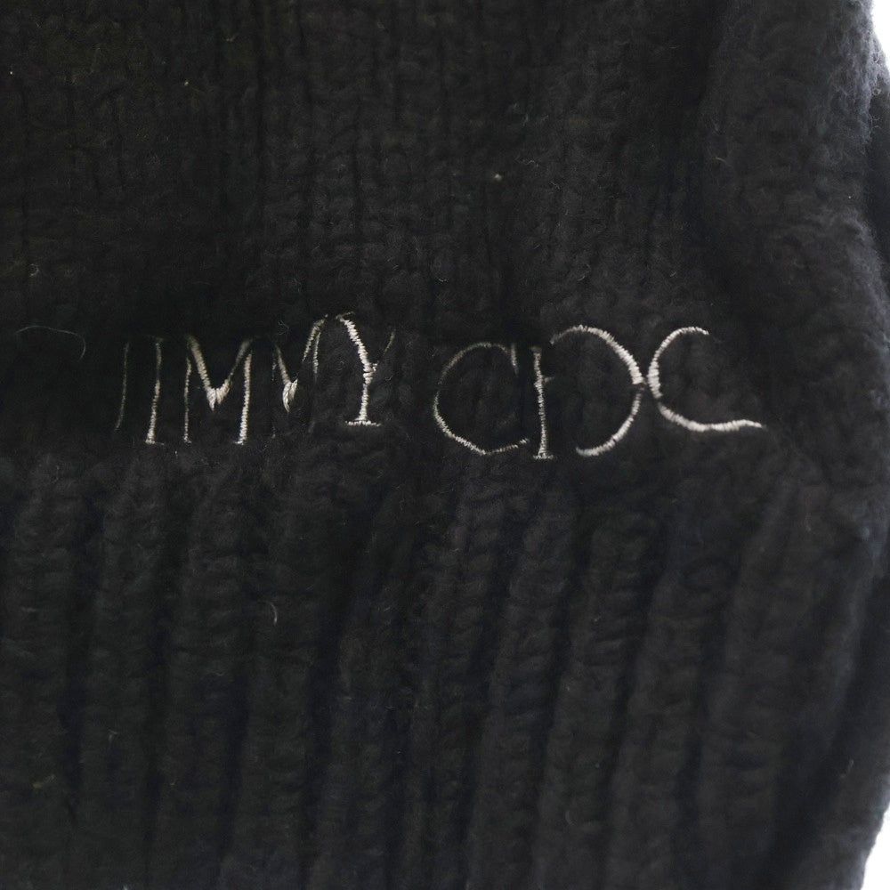 JIMMY CHOO(ジミーチュウ) スタースタッズ マフラー ブラック