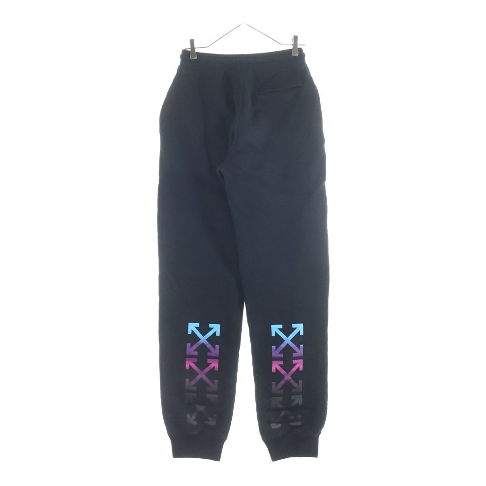 OFF-WHITE(オフホワイト) 18AW Gradient Jogger Pants グラデーションロゴ スウェットパンツ ブラック OMCH008F18192032