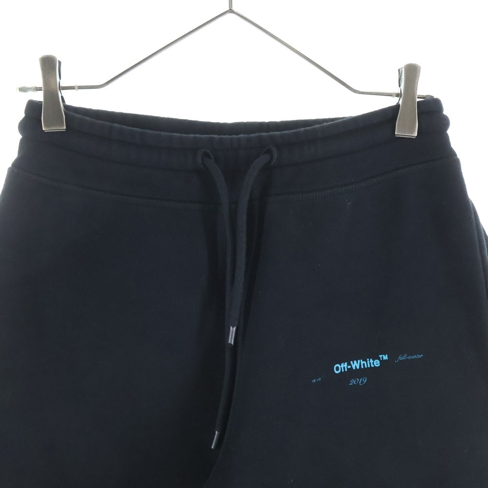 OFF-WHITE(オフホワイト) 18AW Gradient Jogger Pants グラデーションロゴ スウェットパンツ ブラック OMCH008F18192032