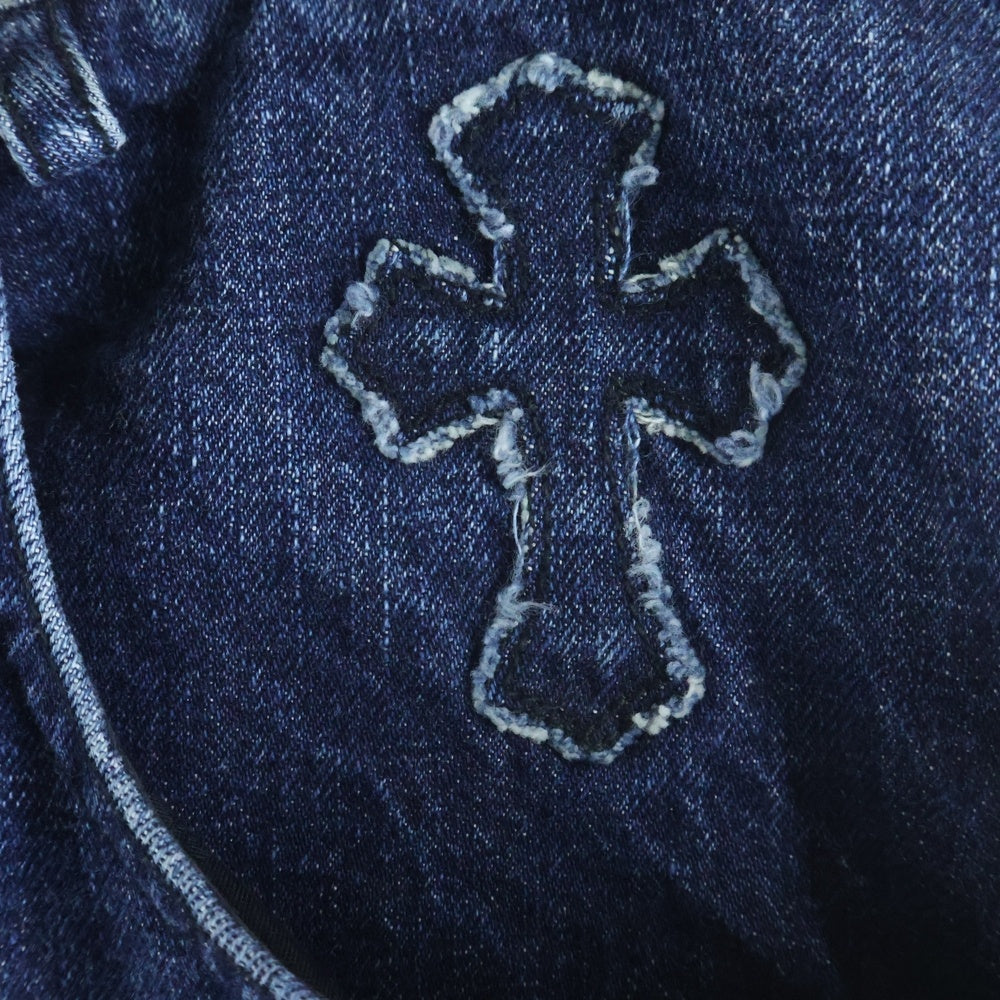 CHROME HEARTS(クロムハーツ) JEAN STRTLG FBRC デニムクロスパッチ