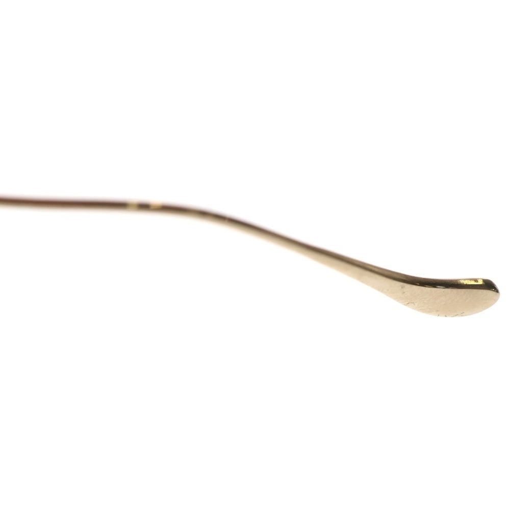 CHROME HEARTS(クロムハーツ) DIG BIG ディッグビッグ ボストンサングラス メガネ ブラック/ゴールド