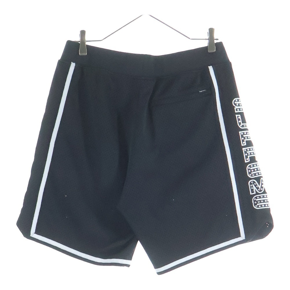 SUPREME(シュプリーム) rhinestone basketball shorts ラインストーン