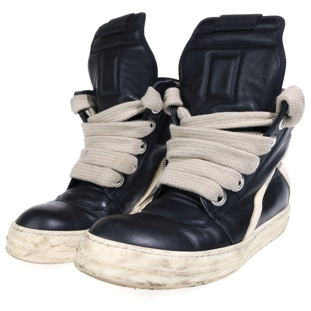 Rick Owens(リックオウエンス) 25AW Concordians Jumbolace Geobasket コンコルディアンズ ジャンボレース ジオバスケット ブラック RU02E1898LCOW2