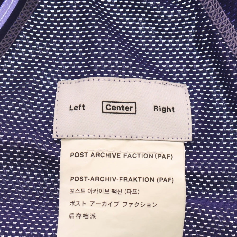 POST ARCHIVE FACTION(ポストアーカイブファクション) 22SS 5.0 BALACLAVA CENTER バラクラバ パープル レディース