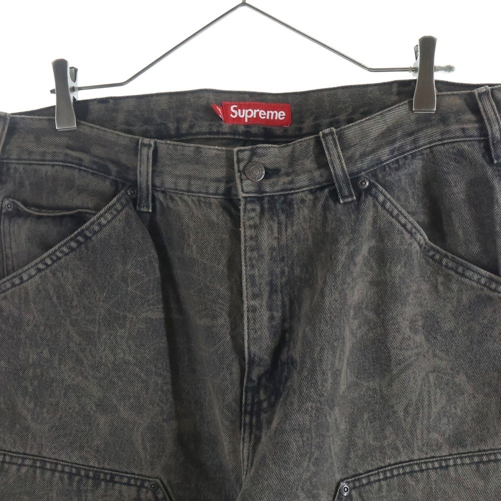 SUPREME(シュプリーム) 24AW Double Knee Painter Pant Liberty ダブル ニー ペインター パンツ リバティー デニムパンツ ブラウン