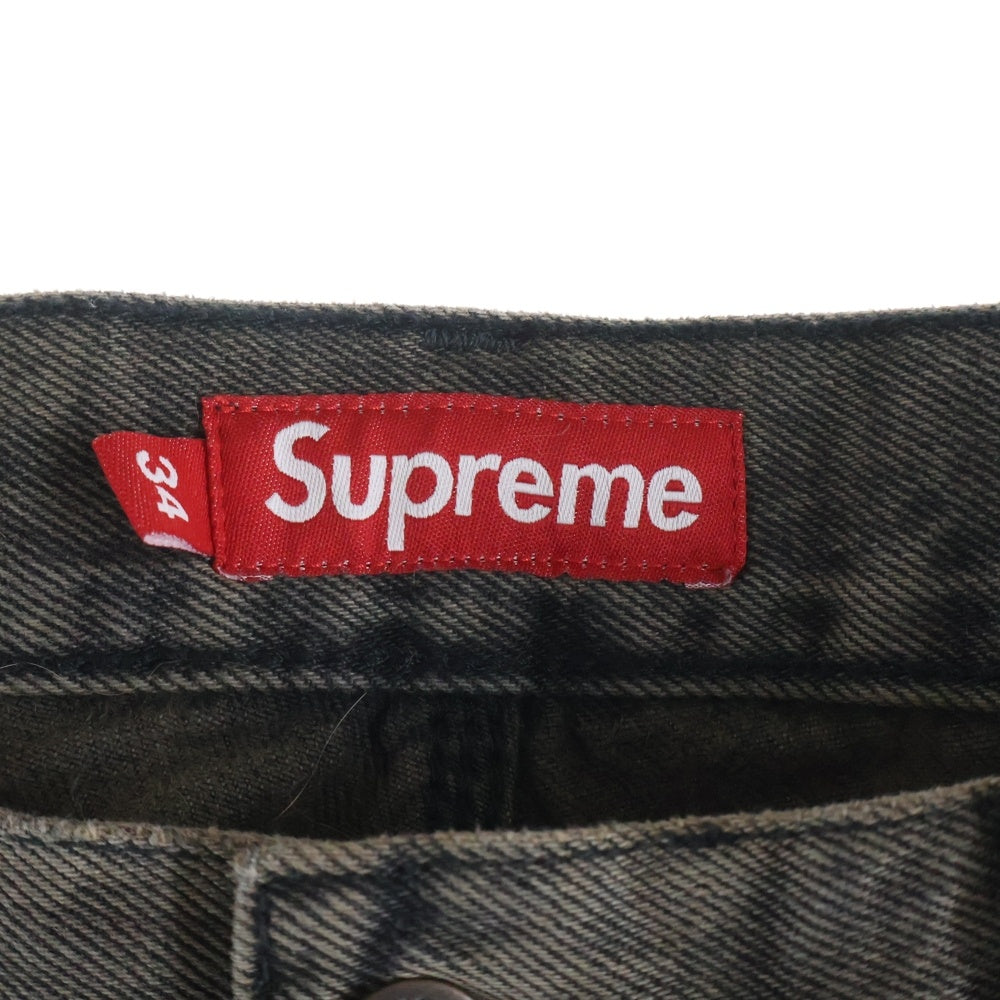 SUPREME(シュプリーム) 24AW Double Knee Painter Pant Liberty ダブル ニー ペインター パンツ リバティー デニムパンツ ブラウン