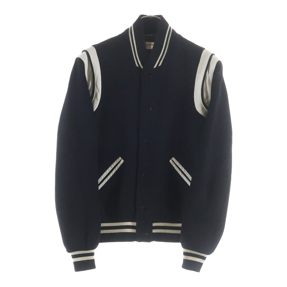 SAINT LAURENT PARIS(サンローランパリ) 23AW Teddy Jacket テディジャケット スタジャン ブラック 354718 YYL80