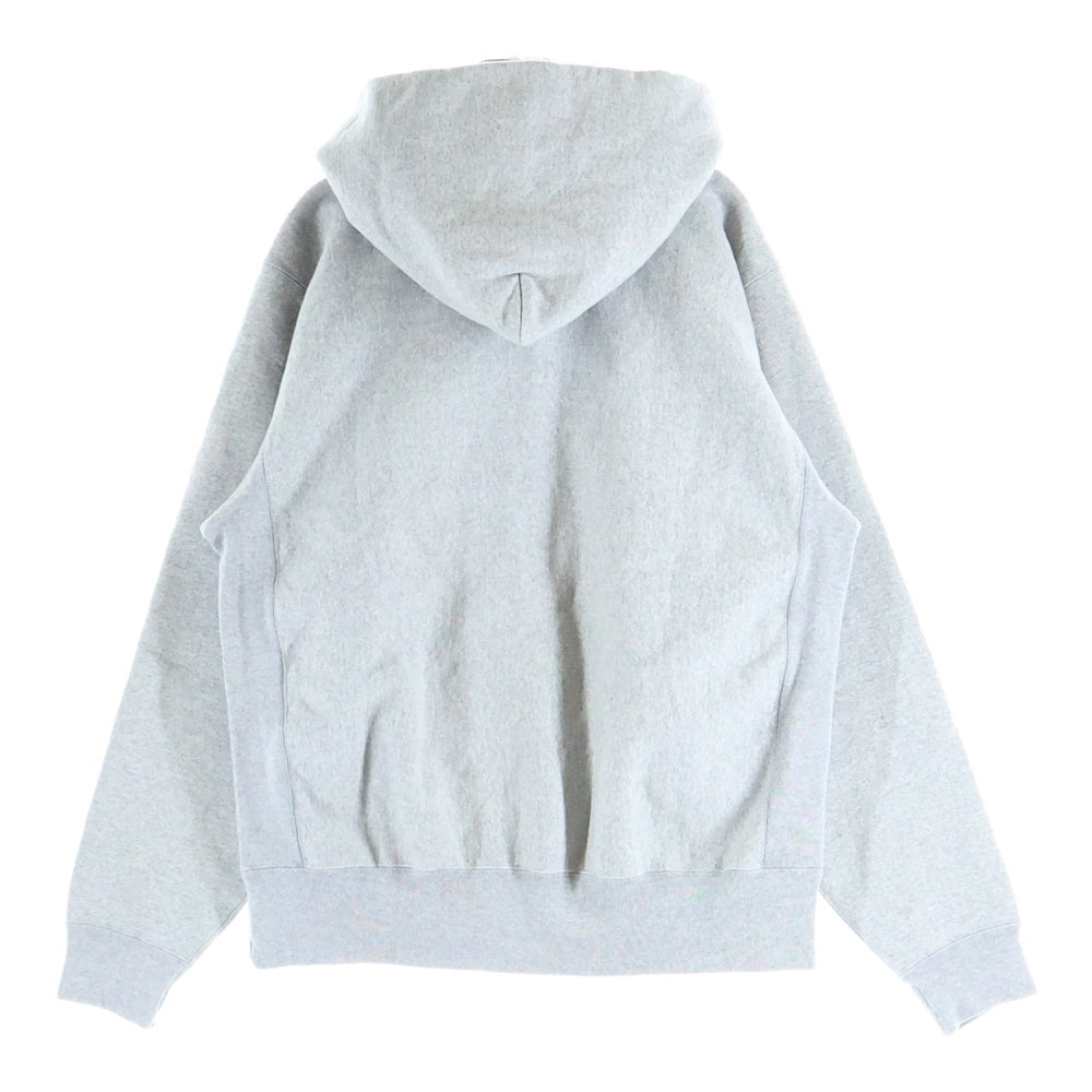 HUMAN MADE(ヒューマンメイド) 25AW ×POKEMON MADE HEAVYWEIGHT HOODIE ポケモン ピカチュウ フロントロゴプリント プルオーバースウェットパーカー フーディ グレー XX30CS006