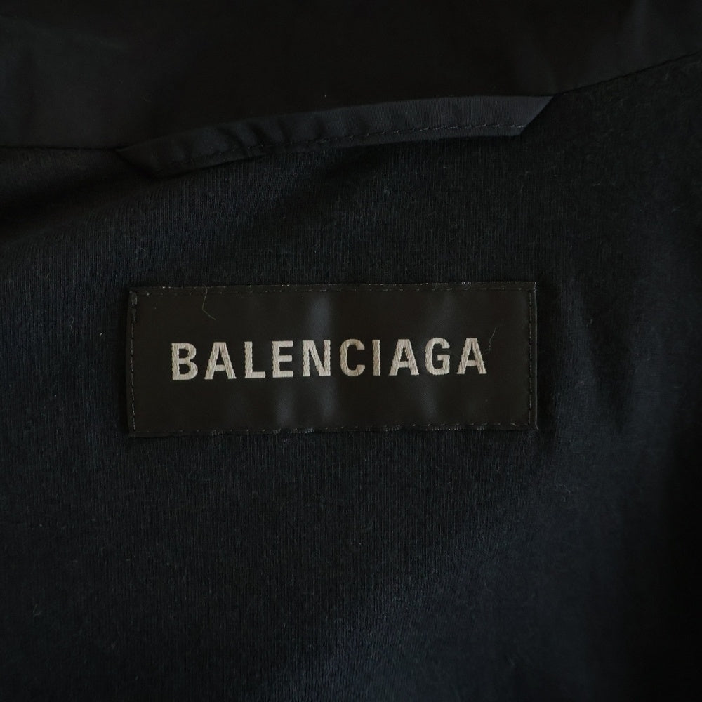 BALENCIAGA(バレンシアガ) 24SS Paris Soccer Track Jacket サッカー トラックジャケット ナイロン ブラック 780884 TPQ38
