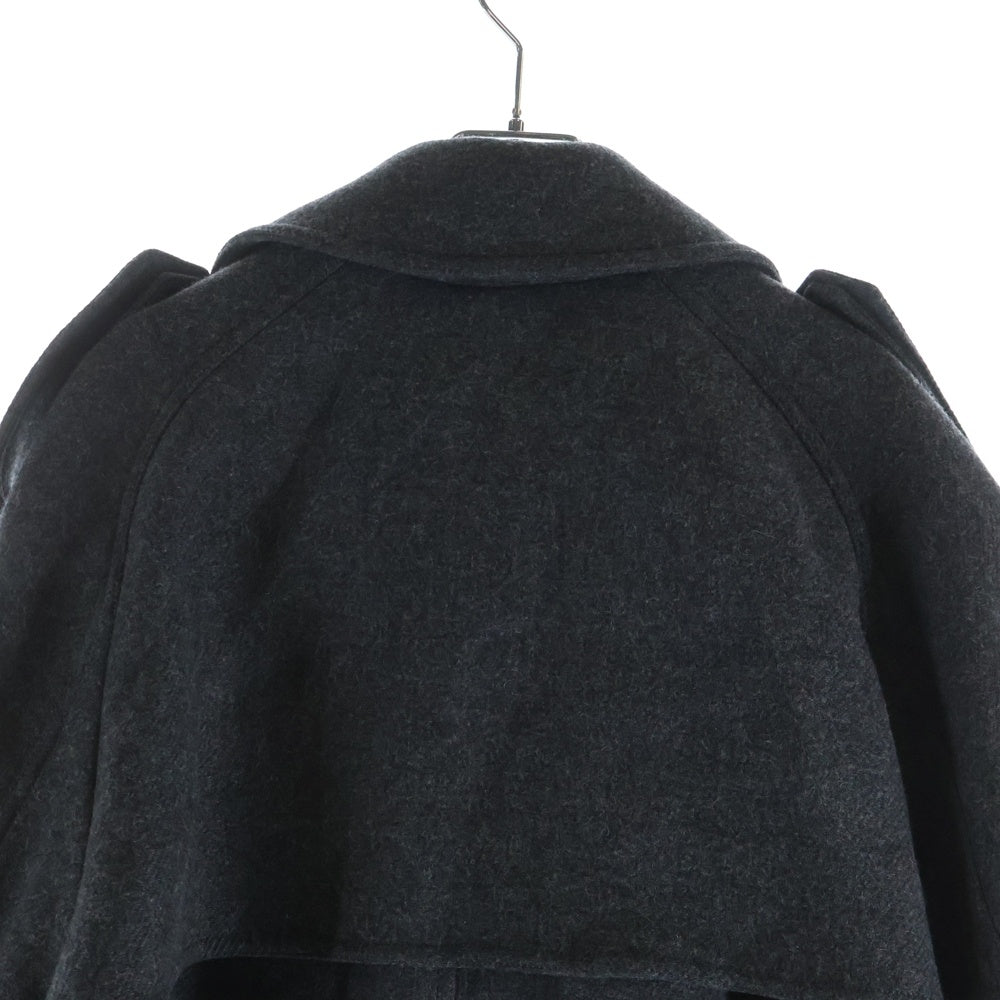 J.W.ANDERSON(ジェー ダブリュー アンダーソン) Wool Trench Coat ウールトレンチコート グレー CO0315PG1568990