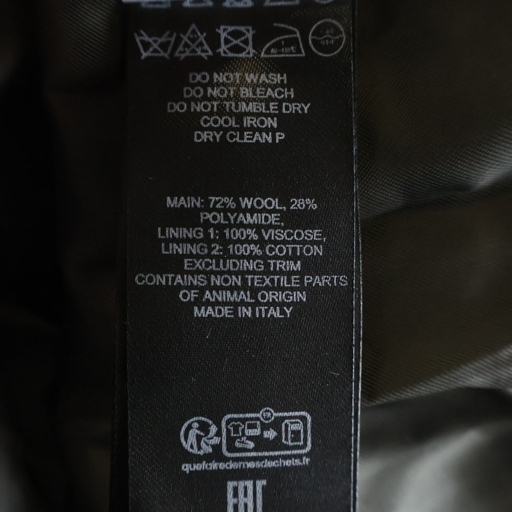 J.W.ANDERSON(ジェー ダブリュー アンダーソン) Wool Trench Coat ウールトレンチコート グレー CO0315PG1568990