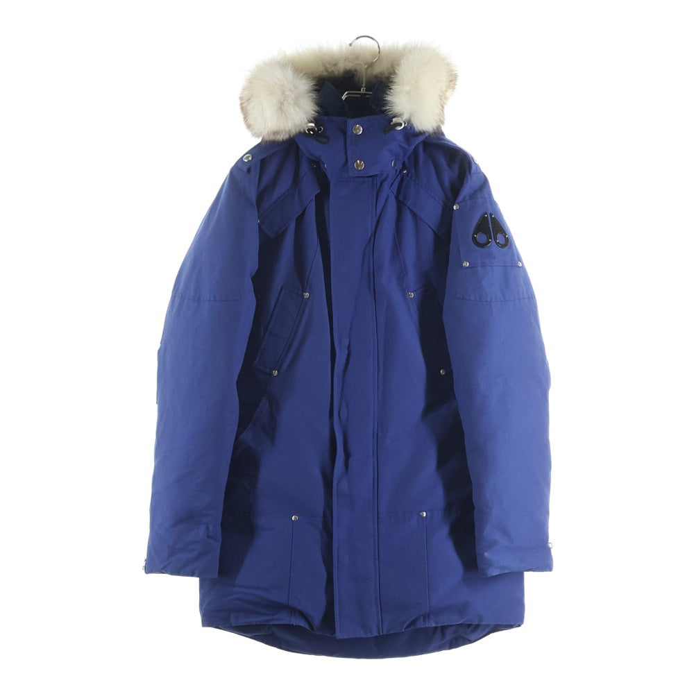MOOSE KNUCKLES(ムースナックルズ) STIRLING PARKA スターリングパーカー ダウンジャケット ブルー LE85443A