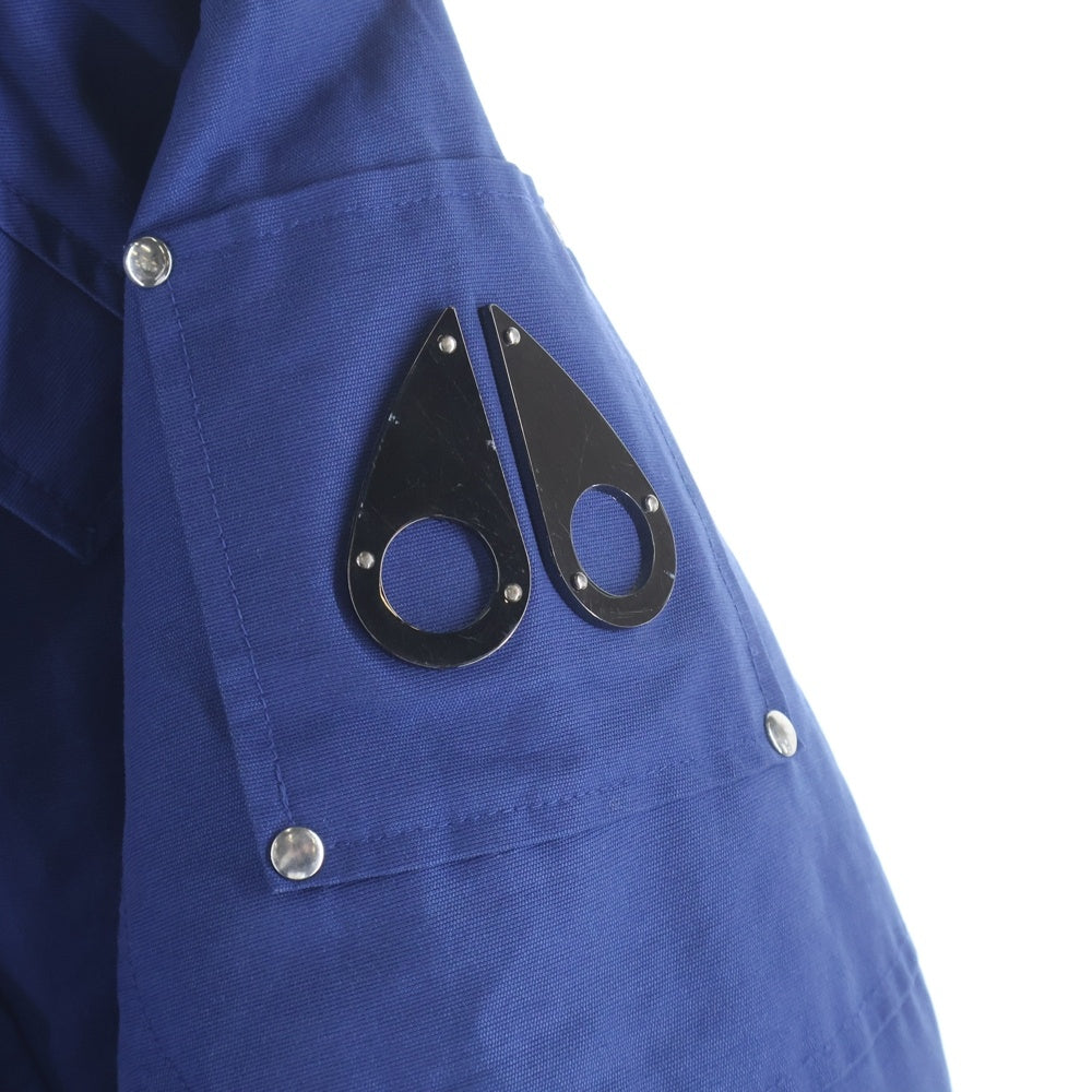 MOOSE KNUCKLES(ムースナックルズ) STIRLING PARKA スターリングパーカー ダウンジャケット ブルー LE85443A