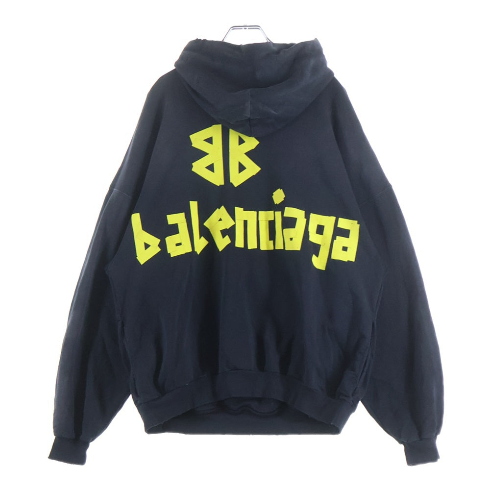 BALENCIAGA(バレンシアガ) 23SS Tape Type Ripped Pocket Hoodie