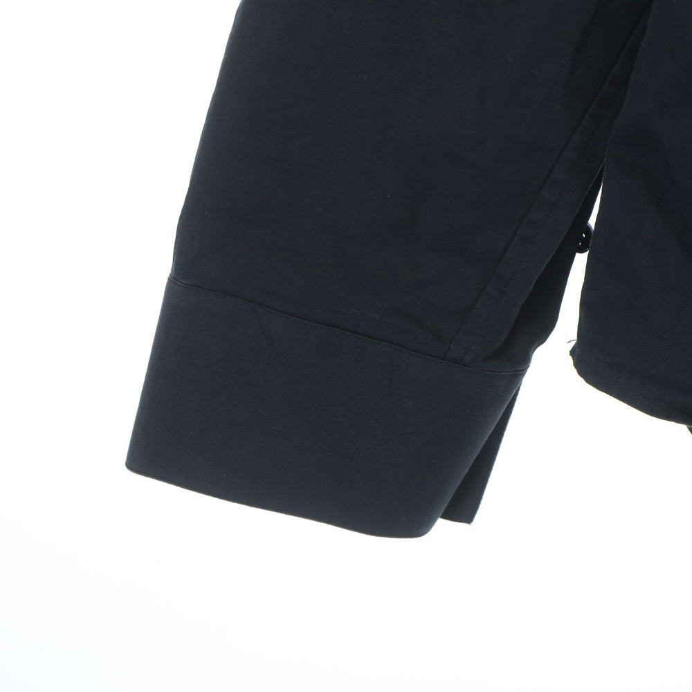 Dior HOMME(ディオールオム) 09AW ハイネックプルオーバーシャツ 長袖シャツ ブラック/ホワイト 9H3154220100
