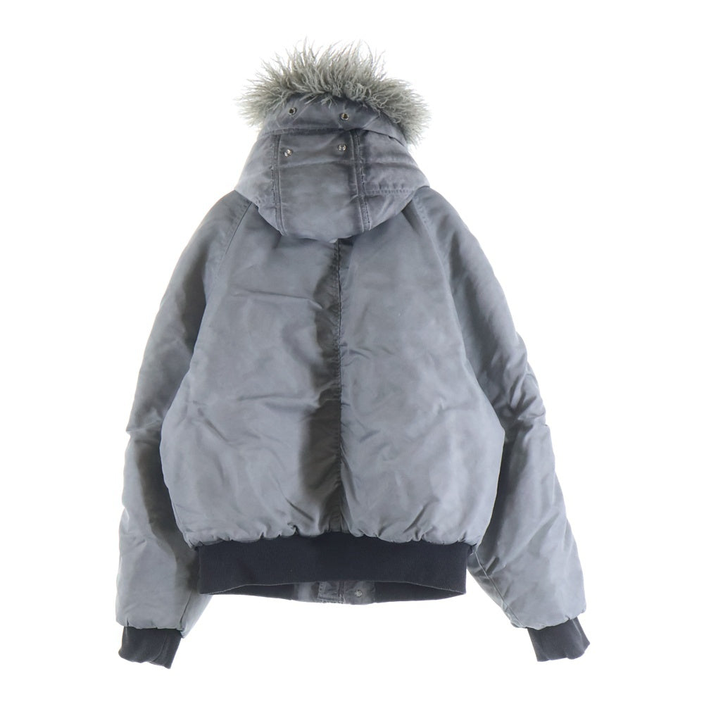 NO/FAITH STUDIOS(ノーフェイスストゥディオス) ASTRO FUR BOMBER JACKET アストロ ファー ボンバージャケット 中綿ジャケット グリーン