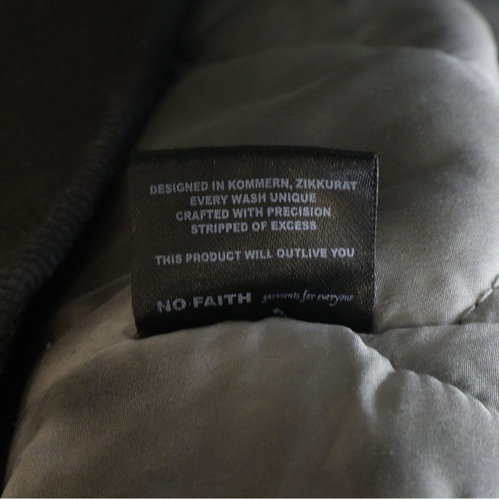 NO/FAITH STUDIOS(ノーフェイスストゥディオス) ASTRO FUR BOMBER JACKET アストロ ファー ボンバージャケット 中綿ジャケット グリーン