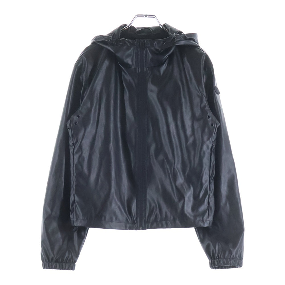 DIESEL(ディーゼル) フェイクレザージップアップジャケット フード付きジャケット ブラック A13407