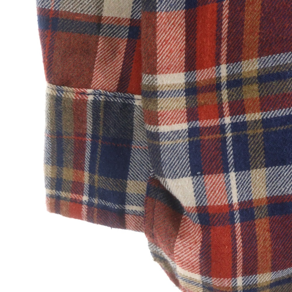 FEAR OF GOD(フィアオブゴッド) 4TH COLLECTION チェック コットン長袖シャツ レッド