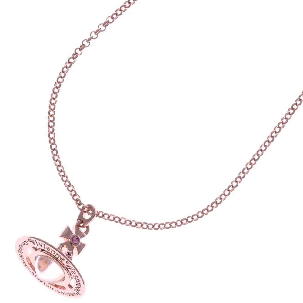 Vivienne Westwood(ヴィヴィアンウエストウッド) NEW TINY ORB GP ネックレス ジュエリー ラインストーンネックレス ゴールド レディース