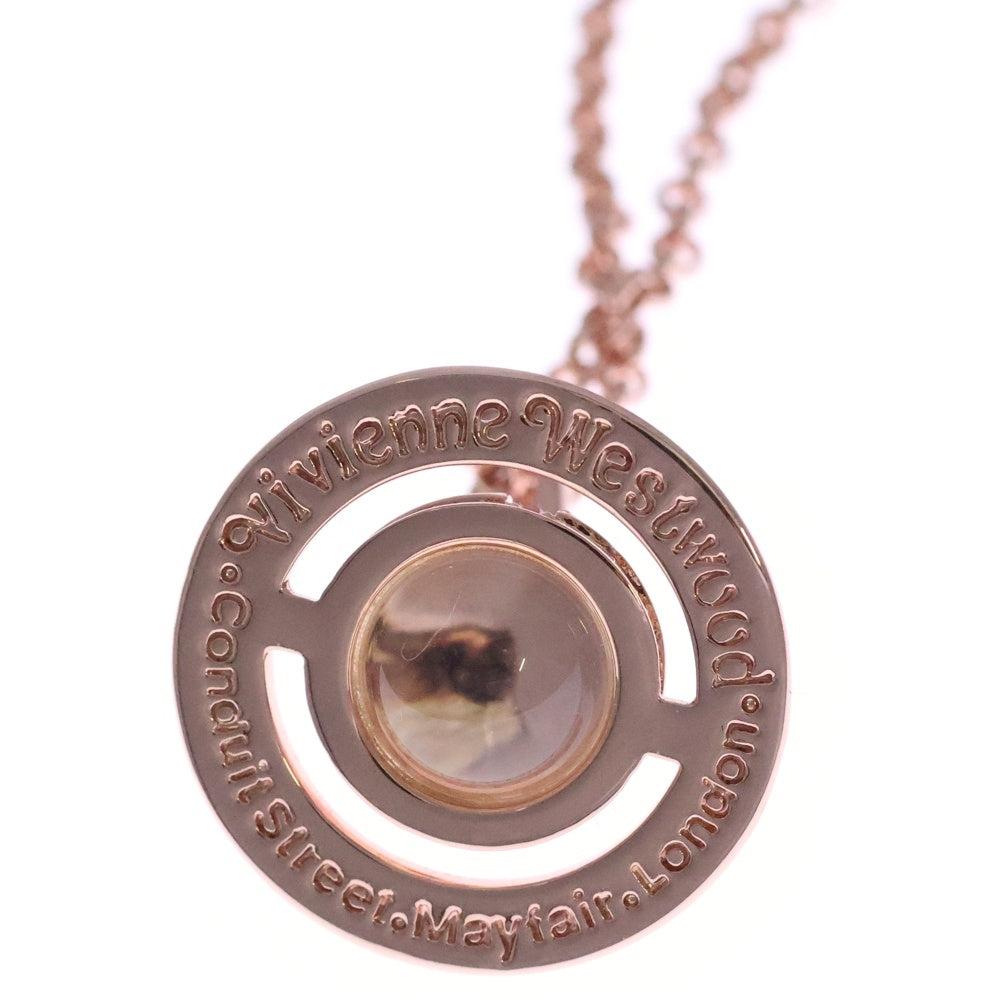 Vivienne Westwood(ヴィヴィアンウエストウッド) NEW TINY ORB GP ネックレス ジュエリー ラインストーンネックレス ゴールド レディース
