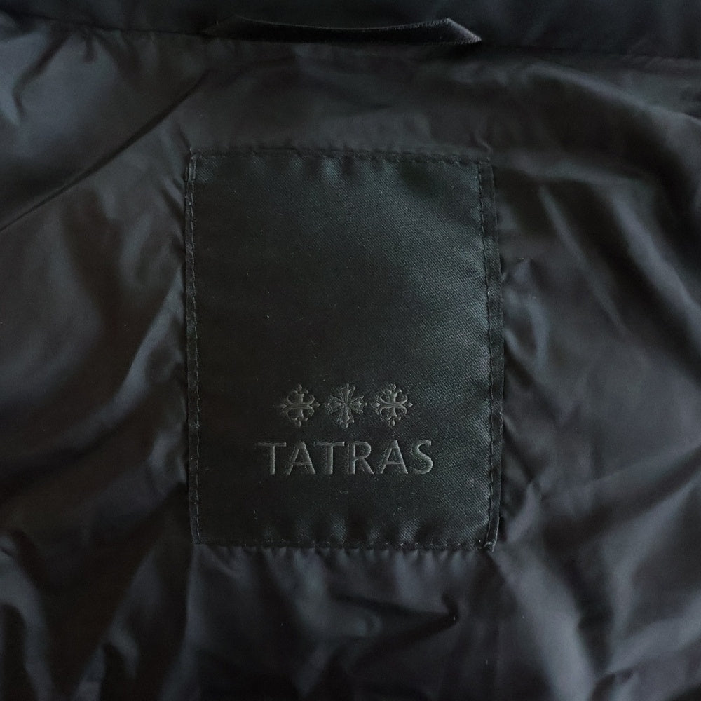 TATRAS(タトラス) DINANDO ディナンド ジップアップ ダウン ジャケット ブラック MTAT22A4837
