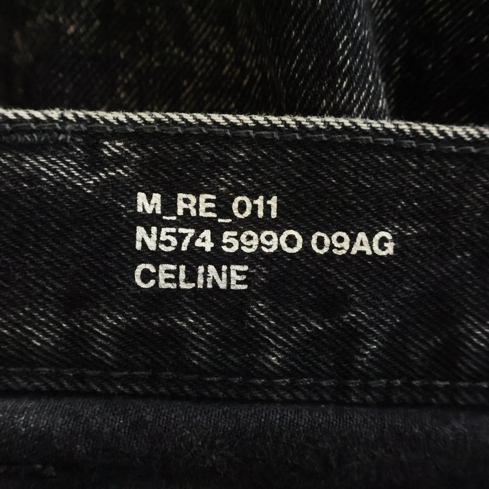 CELINE(セリーヌ) KURT JEANS ACID GRAY WASH カートジーンズ アシッドグレー ウォッシュ デニム パンツ グレー N574 5990 09AG