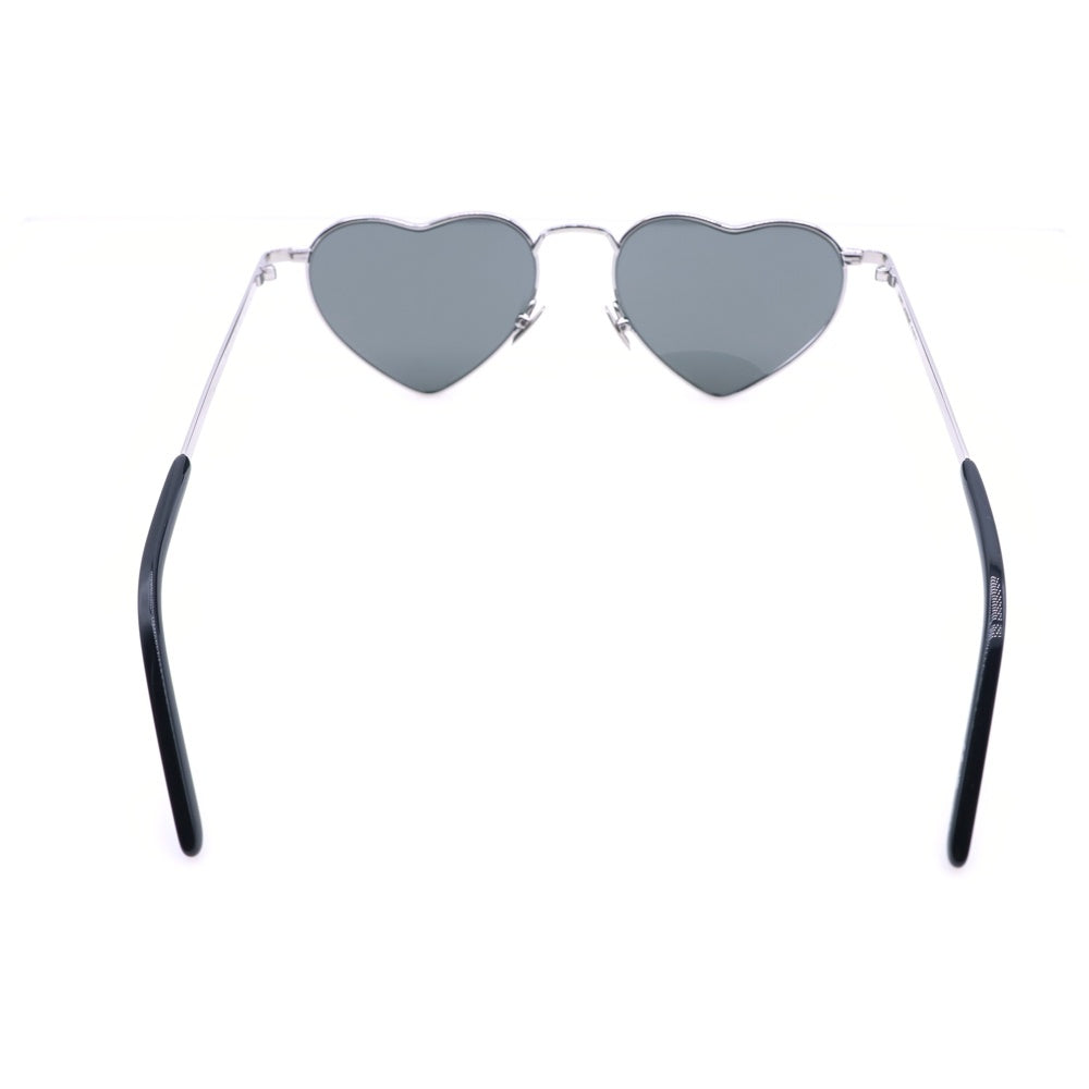 SAINT LAURENT PARIS(サンローランパリ) LOULOU Sunglasses ルルハート フレーム サングラス メガネ ブラック SL301 レディース
