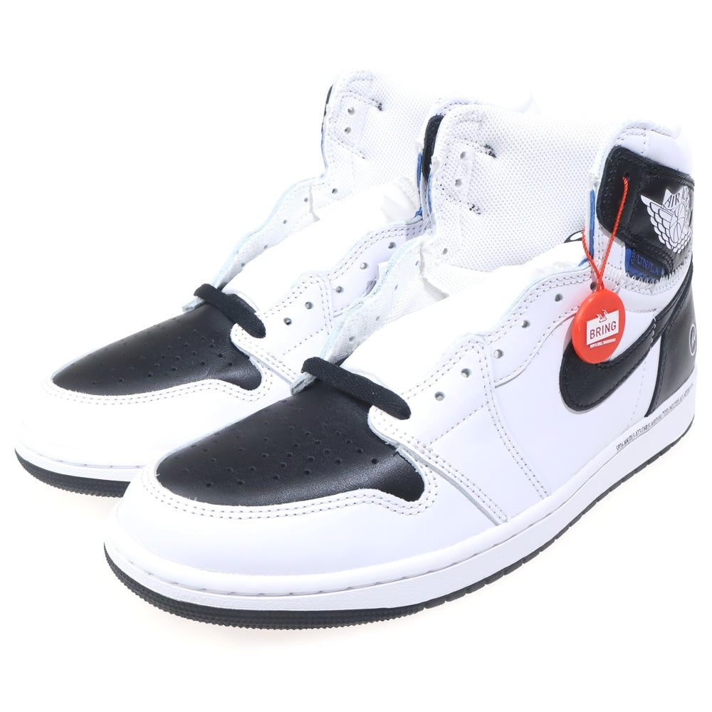 NIKE(ナイキ) AIR JORDAN 1 HIGH OG x UNION x FRAGMENT DESIGN WHITE/BLACK エアジョーダン1 ユニオン×フラグメント ホワイト/ブラック US10/28cm II7282-100