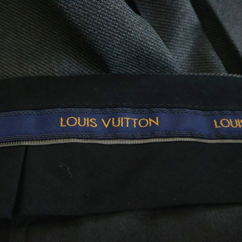 LOUIS VUITTON(ルイヴィトン) 19SS フロントタック ウール スラックスパンツ グレー RM191M IOZ HGP01W
