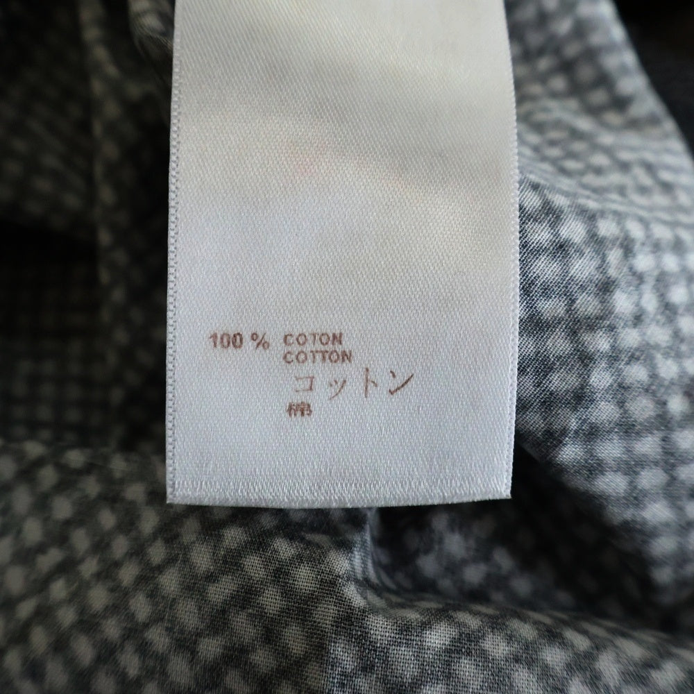 LOUIS VUITTON(ルイヴィトン) 15SS 総柄デザイン コットン半袖ポロシャツ ネイビー RM151H7S72WB9T